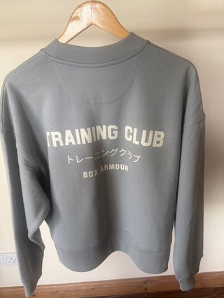 Boxy Grey Training Club Sweatshirt