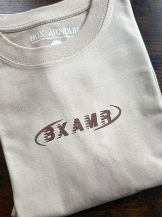 Unisex Oversized BXAMR Training Club Tee Sand