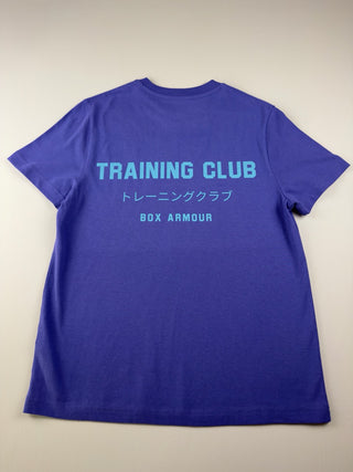 Unisex Training Club Tee Purple and Turquoise