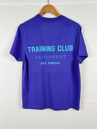 Unisex Training Club Tee Purple and Turquoise