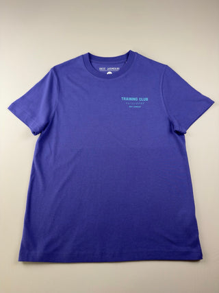 Unisex Training Club Tee Purple and Turquoise