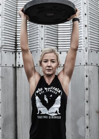 WOD WOLFPACK Black Ladies Vest