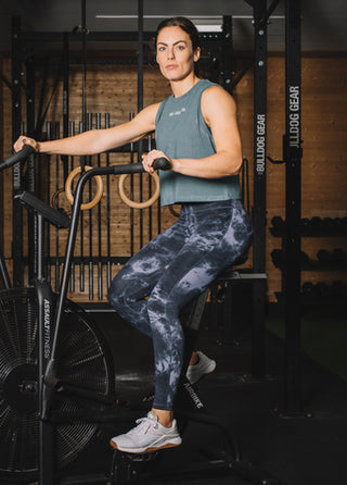 Emily Leggings Purple Cloud High Rise 25"